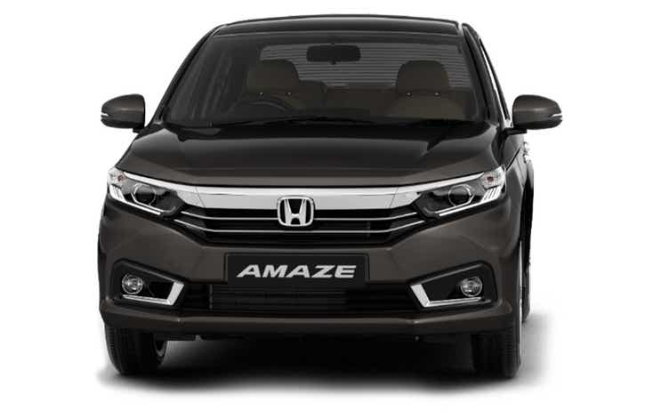 front view of a Honda Amaze 2022-2023