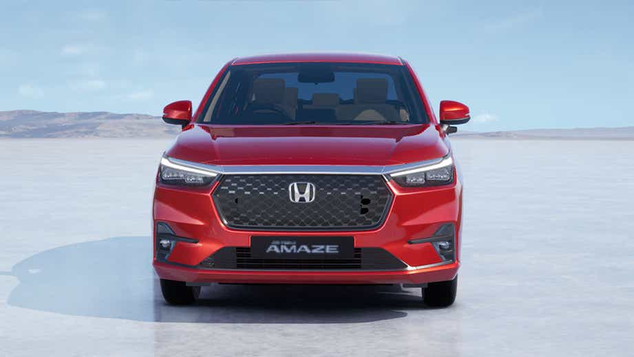 front view of a Honda Amaze