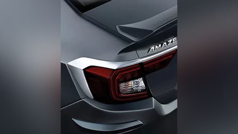 rear taillight and trunk of a Honda Amaze 2022-2023