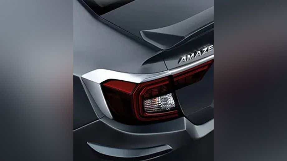 rear taillight and trunk of a Honda Amaze 2022-2023
