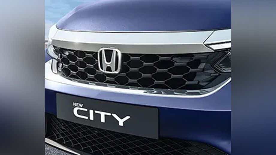 Front grille view of a Honda City