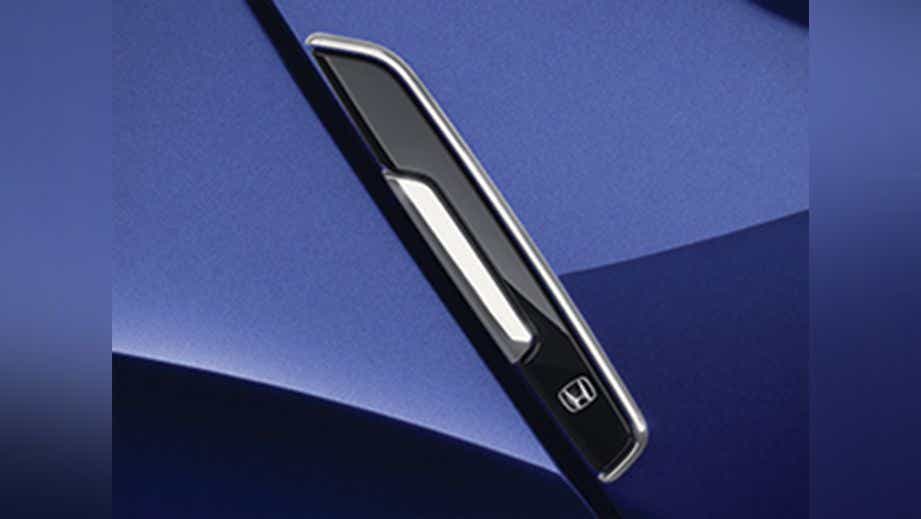 close-up of a Honda City exterior detail