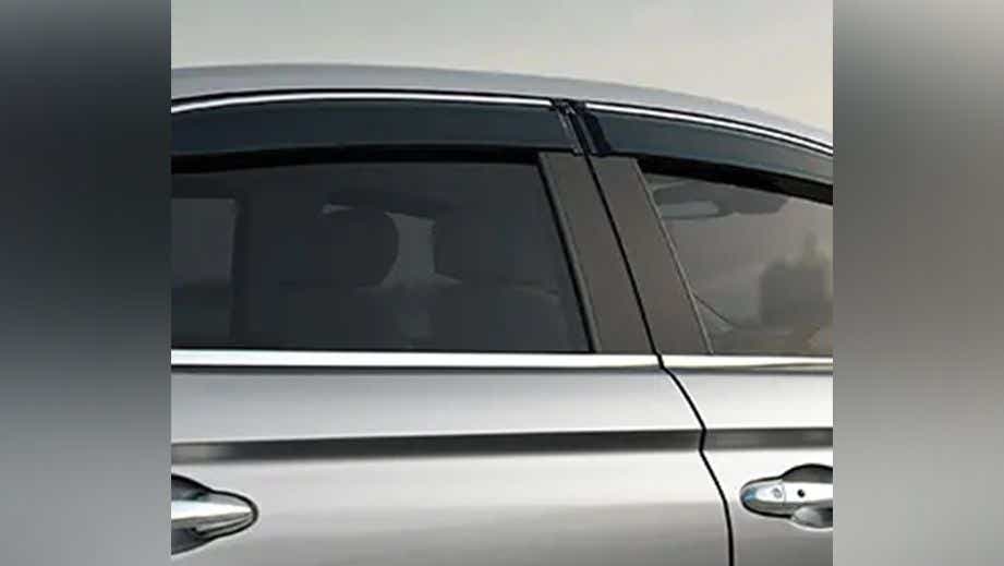 side door and window view of a Honda City Hybrid