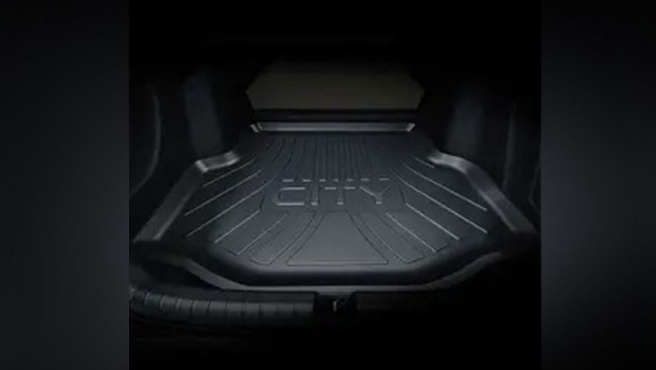 Boot space view of a Honda City