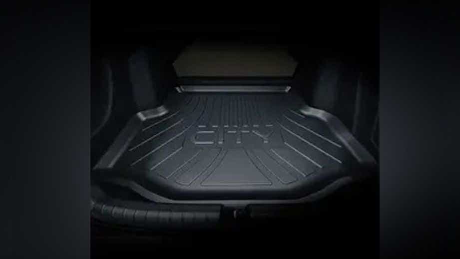 Boot space view of a Honda City