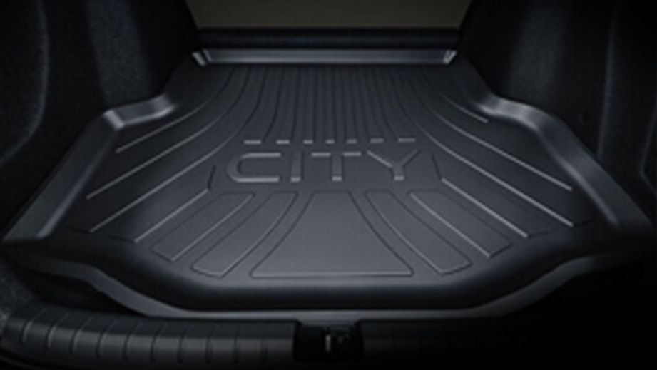 Boot mat view of a Honda City