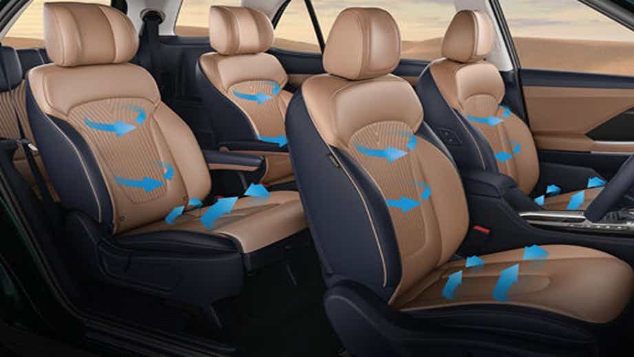 Hyundai Alcazar Ventilated Seats
