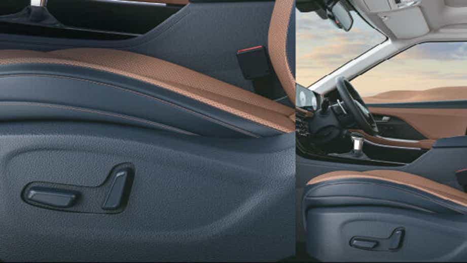 Hyundai Alcazar Adjustable Seats