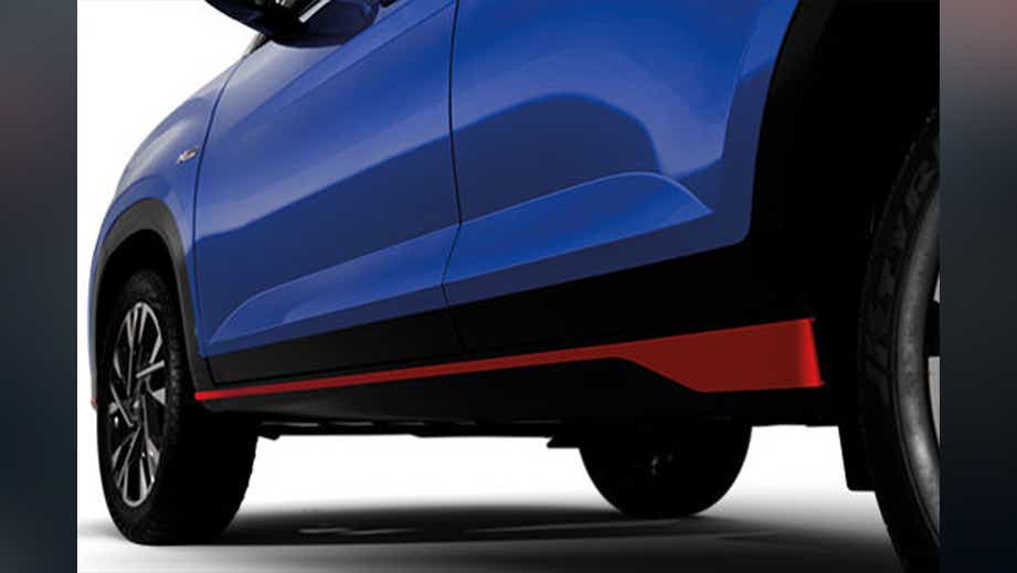 side profile of a Hyundai Creta N Line