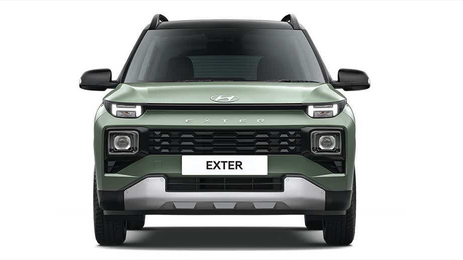 front view of a Hyundai Exter