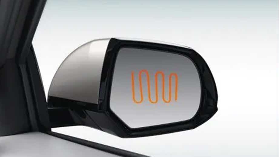 close-up of side mirror of a Hyundai IONIQ 5