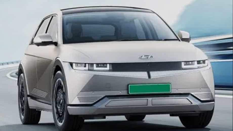 Front view of a Hyundai IONIQ 5