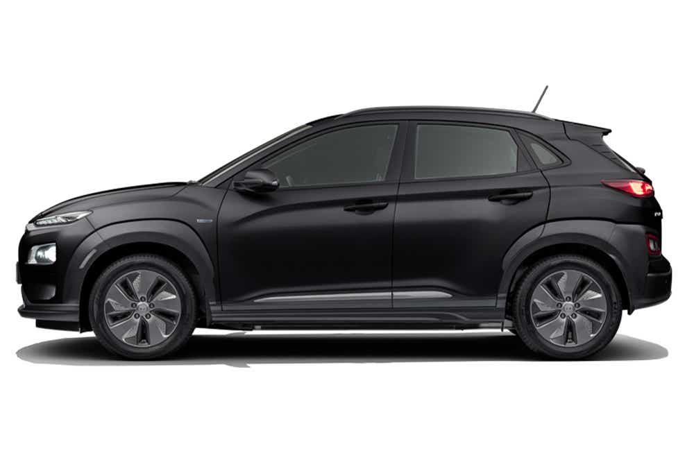 side view of a Hyundai Kona Electric