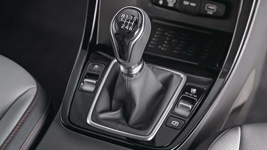 Gear shift lever of a Hyundai Creta