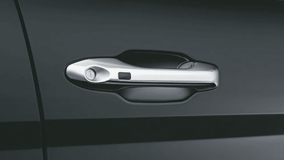 close-up of door handle on a Hyundai Creta 2018-2023