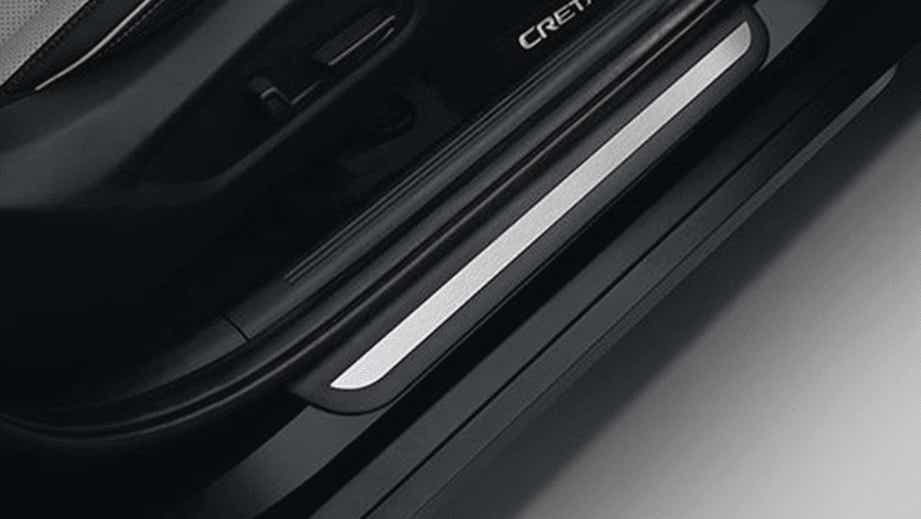 scuff plate area of a Hyundai Creta 2018-2023