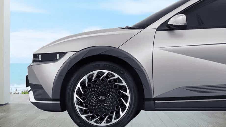 front side view of a Hyundai IONIQ 5