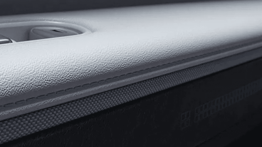 close-up of interior door panel of a Hyundai IONIQ 5