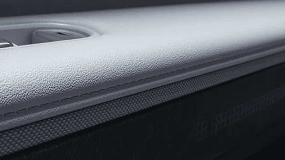 close-up of interior door panel of a Hyundai IONIQ 5