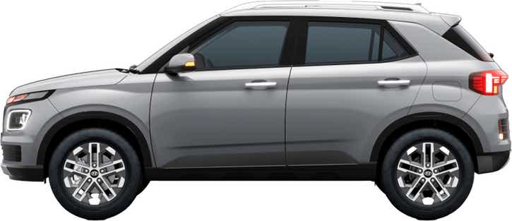 side profile of a Hyundai Venue