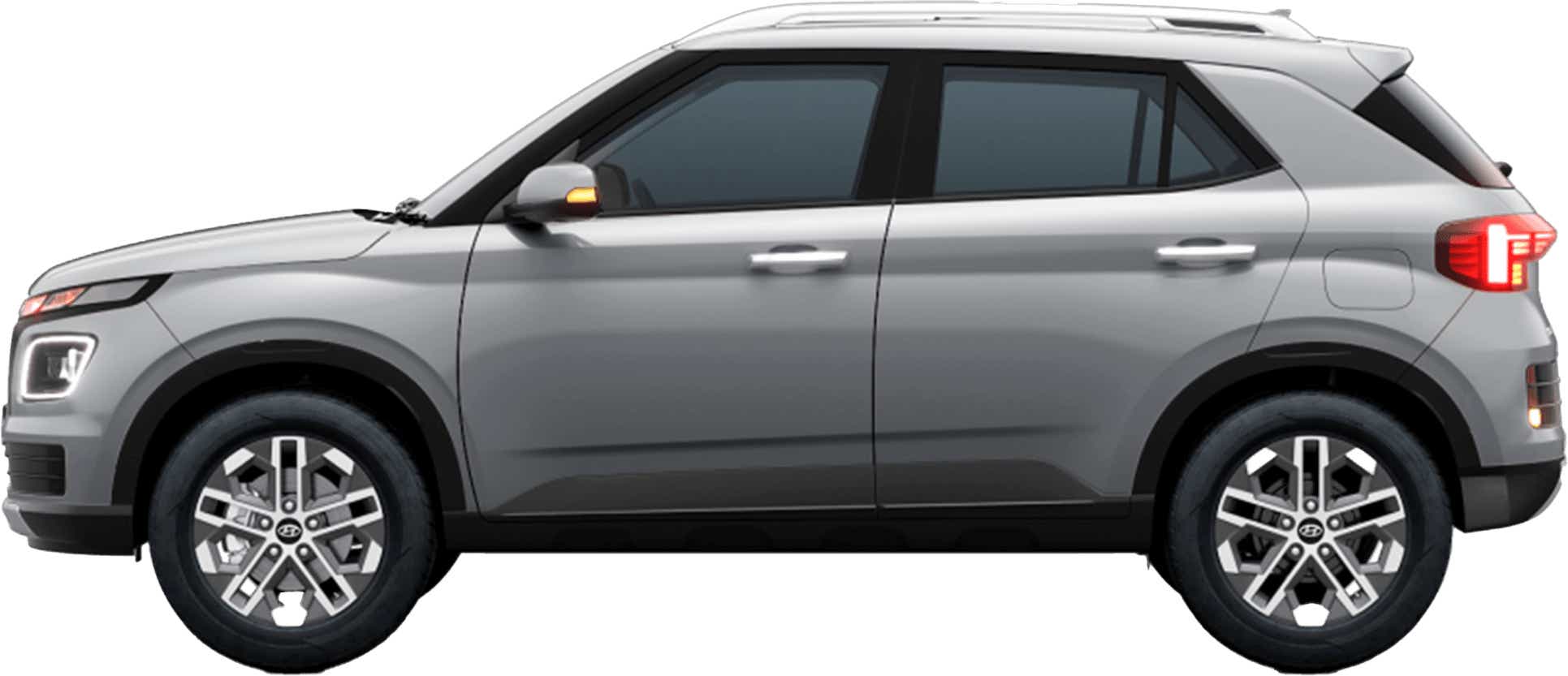 side profile of a Hyundai Venue