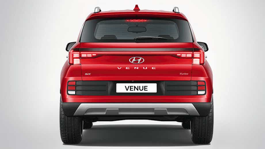 rear view of a Hyundai Venue