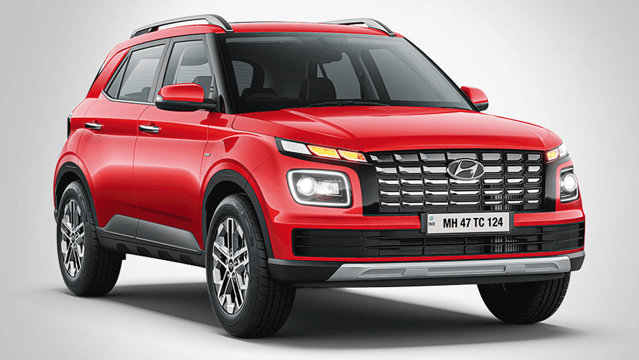 front three-quarter of a Hyundai Venue