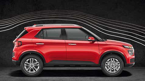 side view of a Hyundai Venue