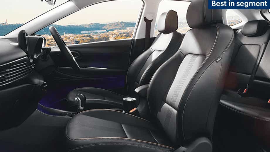 interior view of a Hyundai i20