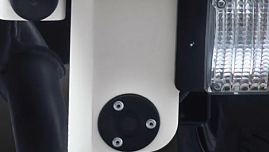 close-up of a Isuzu D-Max