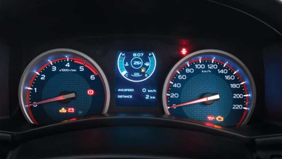 instrument cluster of an Isuzu Hi-Lander