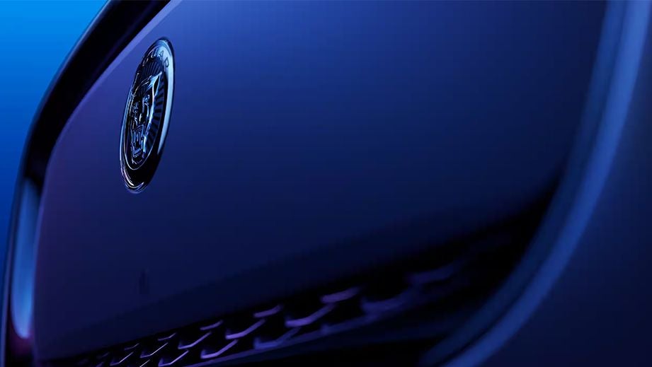 front grille close-up of a Jaguar I-Pace