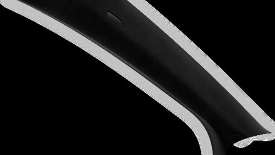 Close-up of the roof rail of a Jaguar I-Pace