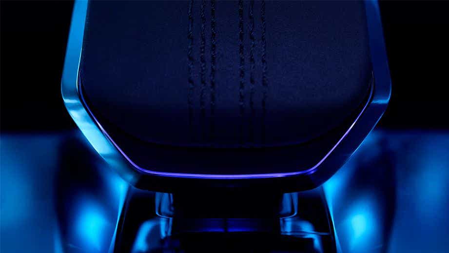 gear selector close-up of a Jaguar XF