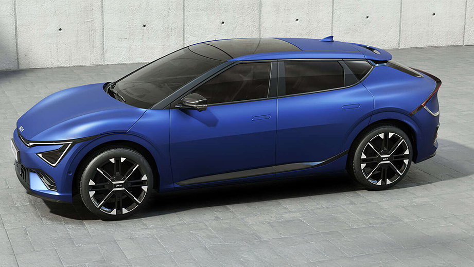 side view of a Kia EV6