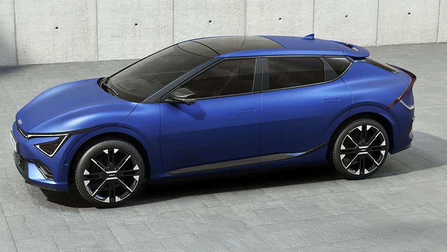 side view of a Kia EV6