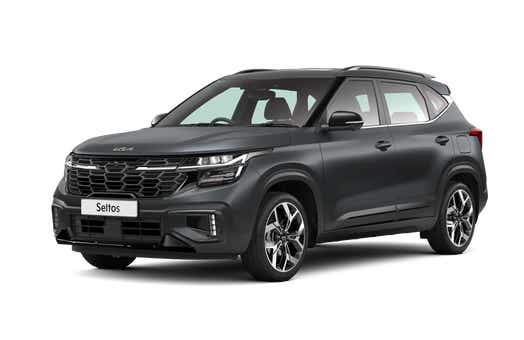 front three-quarter view of a Kia Seltos