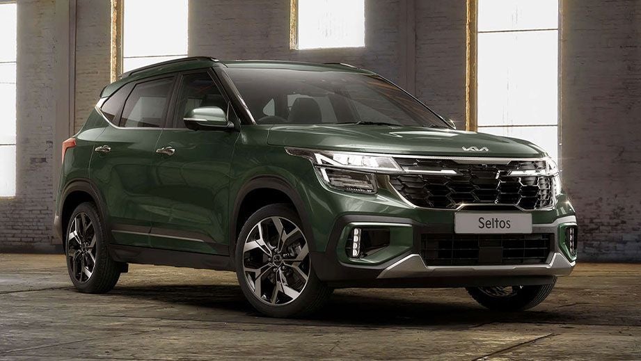 front three-quarter of a Kia Seltos