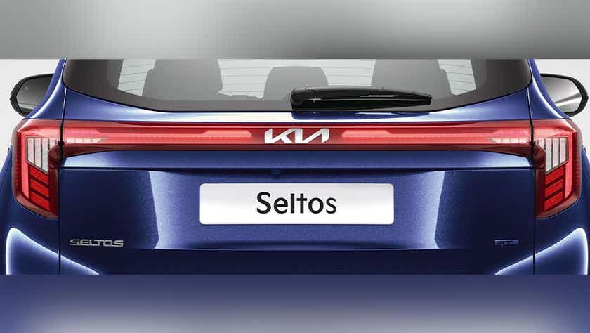 rear view of a Kia Seltos
