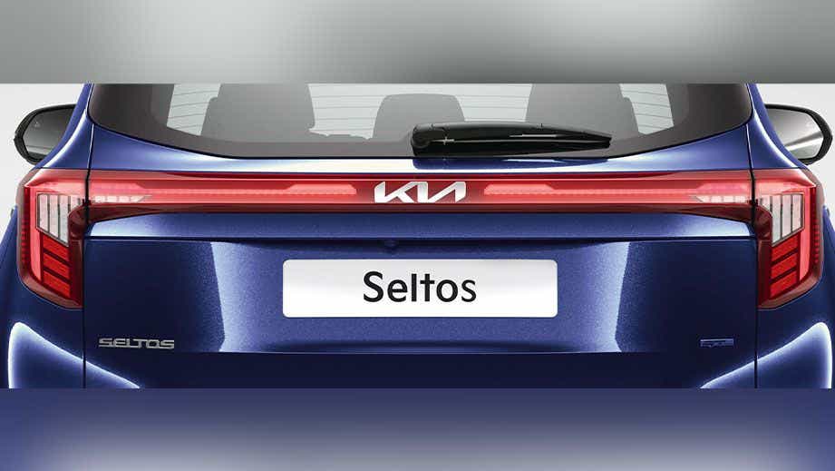 rear view of a Kia Seltos