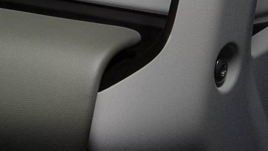 dashboard detail of a Land Rover Defender