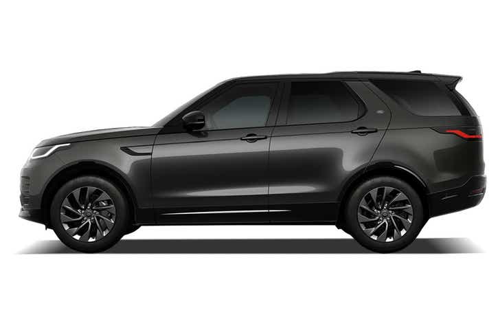 side view of a Land Rover Discovery