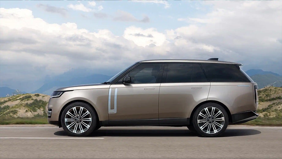 side view of a Land Rover Range Rover