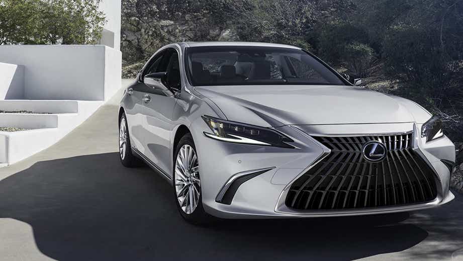 front view of a Lexus ES