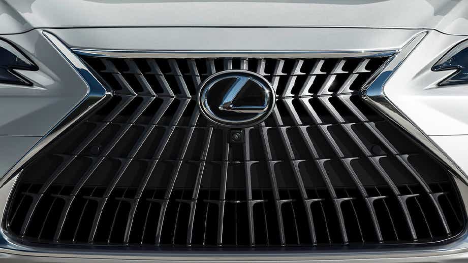 front grille of a Lexus ES