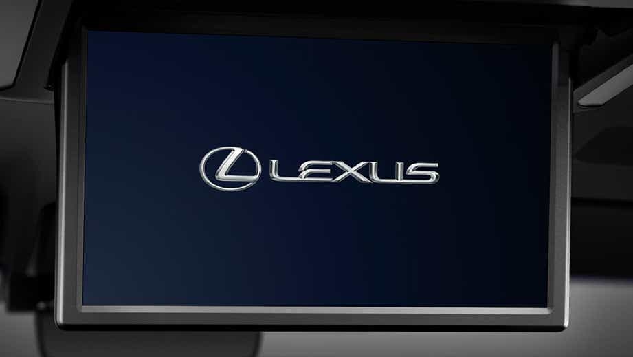 Infotainment screen of a Sonic Agate Lexus LM