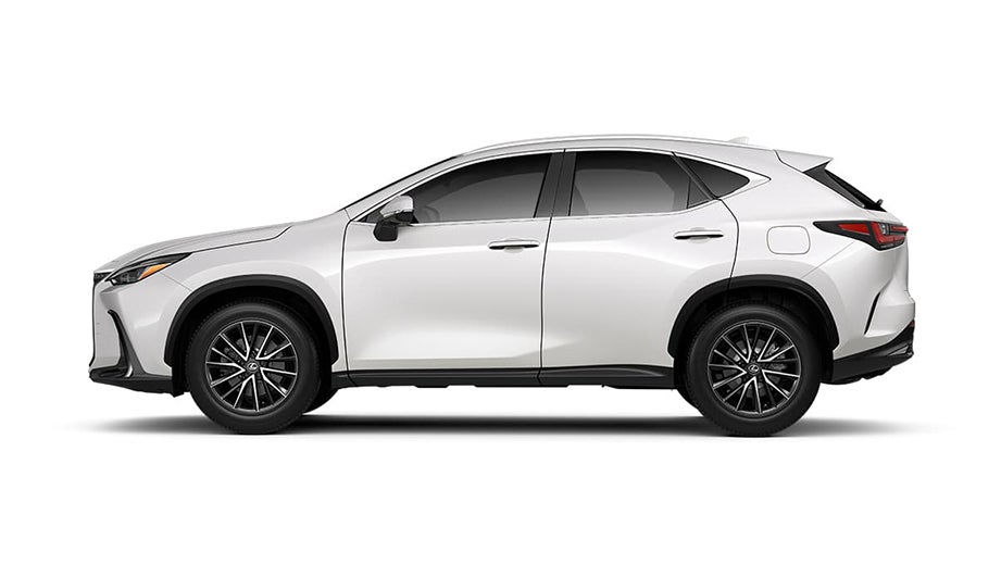 side view of a Lexus NX