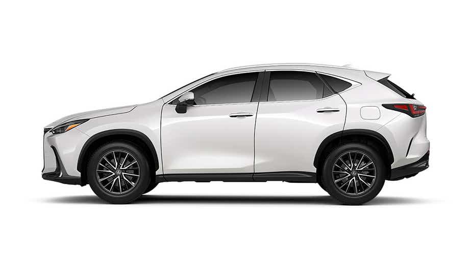 side view of a Lexus NX