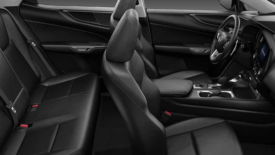 interior cabin of a Lexus NX