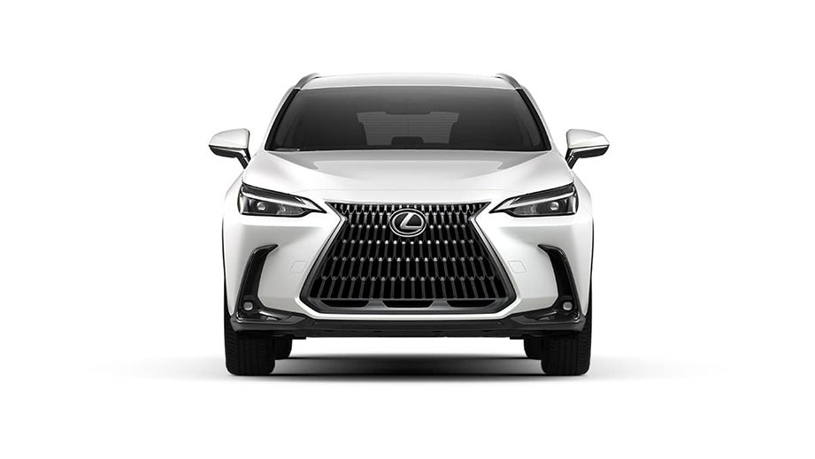 Front view of a Lexus NX